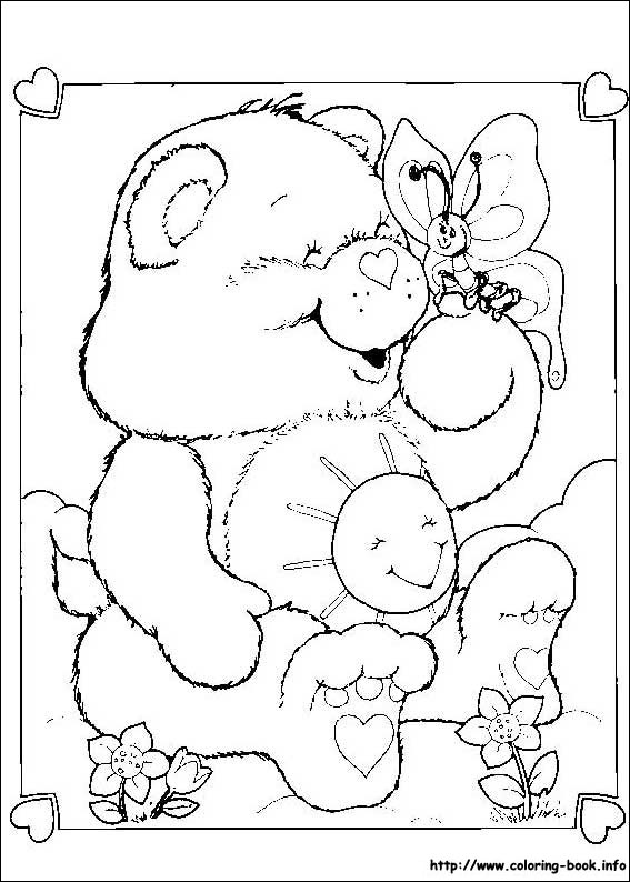 The Care Bears coloring picture